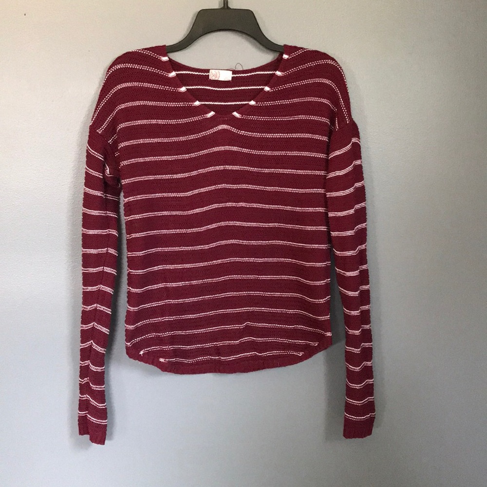 Stripped Knit Sweater